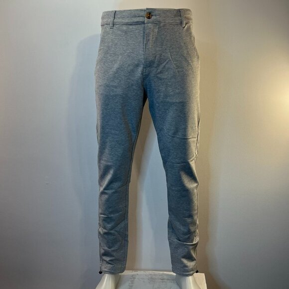 S-L-A-C-K-E-R Men's Elton Slim Fit Convertible Knit Jogger Pants - Size L (34) - Picture 2 of 6